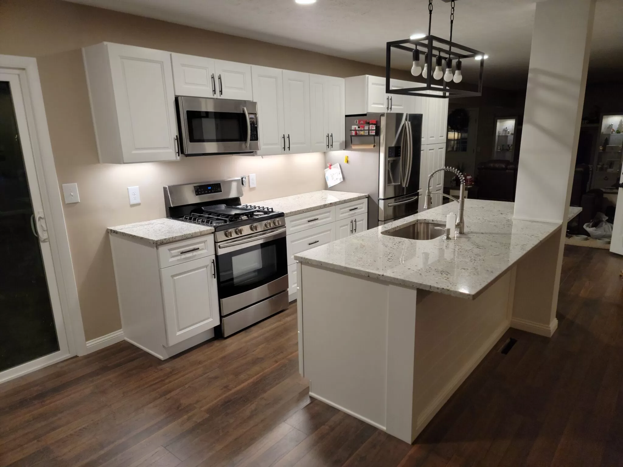 Traditional To Transitional Kitchen Remodel by Safeguard Renovation & Remodeling project photo